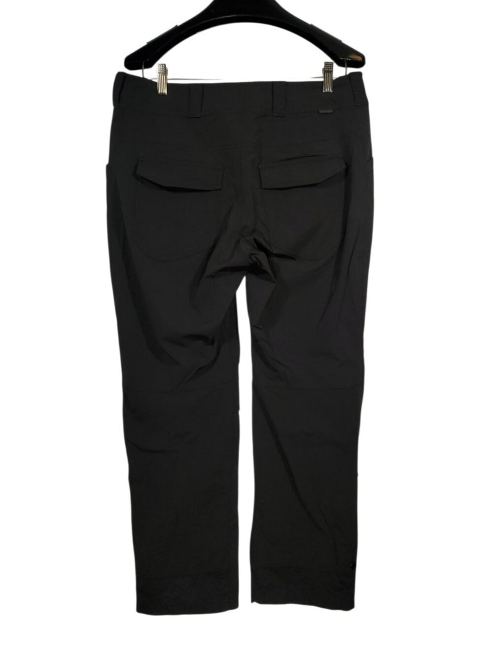 REI Co-op Screeline Hybrid Pants Women's 12P Petite Black Nylon Roll-Up Hiking - Picture 7 of 12